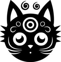 gatto - alto qualità vettore logo - vettore illustrazione ideale per maglietta grafico