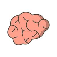 Icona di vettore del cervello