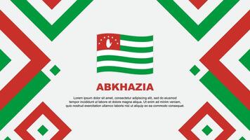 abkhazia bandiera astratto sfondo design modello. abkhazia indipendenza giorno bandiera sfondo vettore illustrazione. abkhazia modello