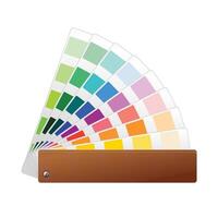 colore campioni icona nel colore. stampa editoriale libro vettore