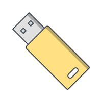 Icona di vettore del Usb