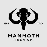 mammut logo icona design icona illustrazione vettore