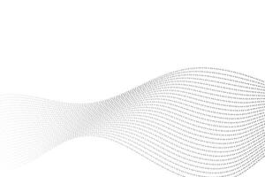 astratto bianca sfondo modello punto onda linea vettore