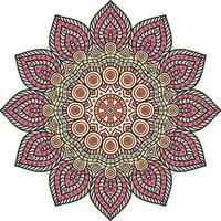 Multi colore mandala illustrazione vettore