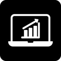 statistiche vecto icona vettore