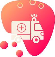 ambulanza vecto icona vettore