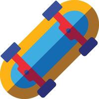 skateboard icona. skateboard vettore icona