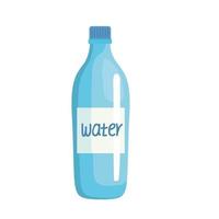 icona della bottiglia d'acqua vettore