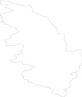 corse-du-sud Francia schema carta geografica vettore