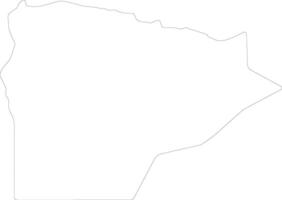 matruh Egitto schema carta geografica vettore