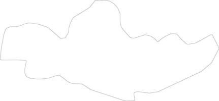 monza e brianza Italia schema carta geografica vettore