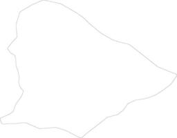 qobustan azerbaijan schema carta geografica vettore
