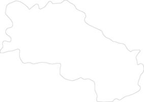siena Italia schema carta geografica vettore