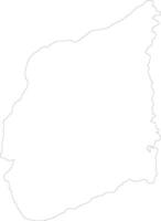 cabo Delgado mozambico schema carta geografica vettore