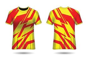 t-shirt design sportivo. vettore di maglia da corsa