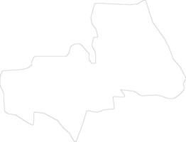Kitgum Uganda schema carta geografica vettore