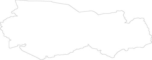 novosibirsk Russia schema carta geografica vettore