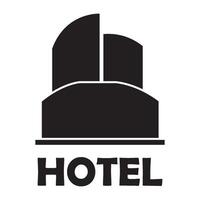 Hotel icona logo vettore design modello