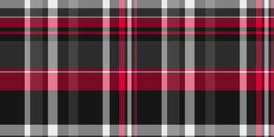 eleganza plaid tessile tartan, etnico sfondo tessuto modello. di lusso senza soluzione di continuità dai un'occhiata vettore struttura nel rosso e grigio colori.