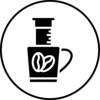 aeropress vettore icona