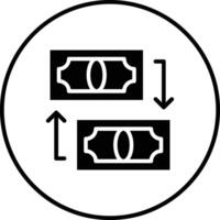 icona del vettore di trasferimento di denaro