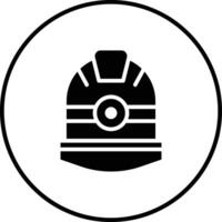 sicurezza casco vettore icona