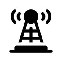 antenna icona. vettore glifo icona per il tuo sito web, mobile, presentazione, e logo design.