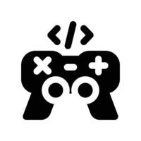 gamepad icona. vettore glifo icona per il tuo sito web, mobile, presentazione, e logo design.