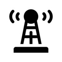 antenna icona. vettore glifo icona per il tuo sito web, mobile, presentazione, e logo design.