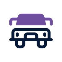 auto icona. vettore doppio tono icona per il tuo sito web, mobile, presentazione, e logo design.