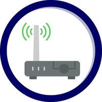 router dispositivo vecto icona vettore