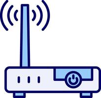 router dispositivo vecto icona vettore