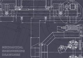 identità aziendale. planimetria. disegni di ingegneria vettoriale