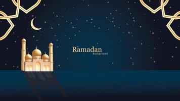 Ramadan kareem vettore illustrazione, Ramadan vacanza celebrazione sfondo