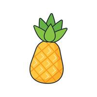 illustrazione di un' ananas vettore