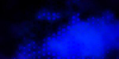 sfondo vettoriale blu scuro con rettangoli.
