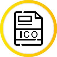 ico creativo icona design vettore