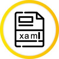 xaml creativo icona design vettore