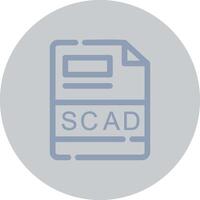 scad creativo icona design vettore