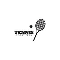 tennis logo modello vettore design