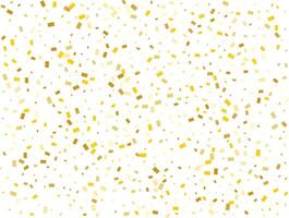 Magia leggero d'oro rettangoli. coriandoli celebrazione, caduta d'oro astratto decorazione per notte festa. vettore illustrazione