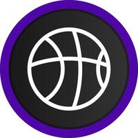 pallacanestro creativo icona design vettore