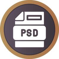 PSD file creativo icona design vettore