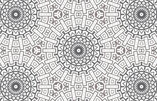 elegante e classico cerchio mandala design vettore