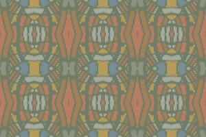 modello ikat in tribale. geometrico etnico tradizionale. stile messicano a righe. design per sfondo, carta da parati, illustrazione vettoriale, tessuto, abbigliamento, batik, moquette, ricamo. vettore