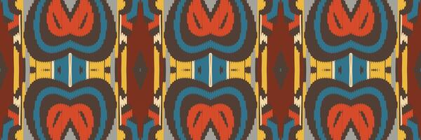 modello ikat in tribale. geometrico etnico tradizionale. stile messicano a righe. design per sfondo, carta da parati, illustrazione vettoriale, tessuto, abbigliamento, batik, moquette, ricamo. vettore