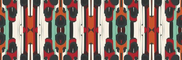 modello ikat in tribale. geometrico etnico tradizionale. stile messicano a righe. design per sfondo, carta da parati, illustrazione vettoriale, tessuto, abbigliamento, batik, moquette, ricamo. vettore