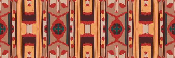 modello ikat in tribale. geometrico etnico tradizionale. stile messicano a righe. design per sfondo, carta da parati, illustrazione vettoriale, tessuto, abbigliamento, batik, moquette, ricamo. vettore