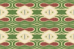 ikat disegni tribale attraversare senza soluzione di continuità modello. etnico geometrico batik ikkat digitale vettore tessile design per stampe tessuto saree Mughal spazzola simbolo andane struttura Kurti kurtis kurtas