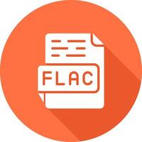 flac vettore icona